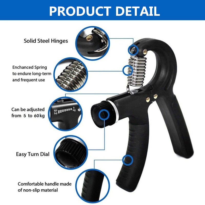 Forearm & Grip Strengthener – Wrist Workout Tool for Home or Gym