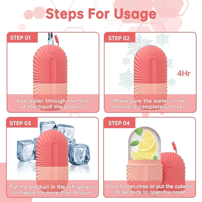 Ice Face Roller to Shrink Pores