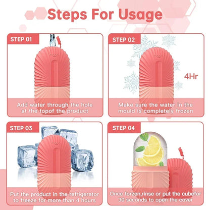Ice Face Roller to Shrink Pores