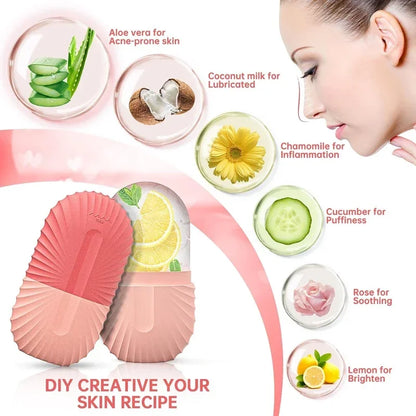Ice Face Roller to Shrink Pores