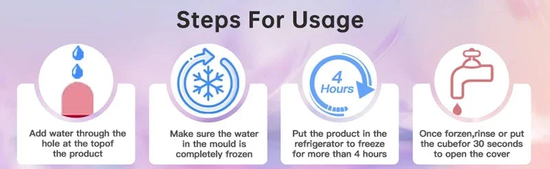 Ice Face Roller to Shrink Pores