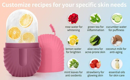 Ice Face Roller to Shrink Pores