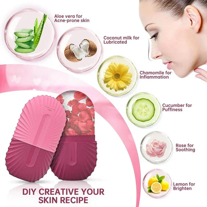 Ice Face Roller to Shrink Pores