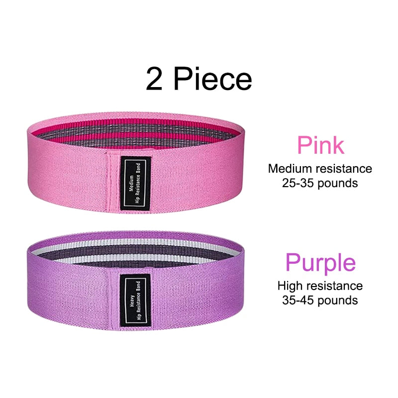 Resistance Band with Non-Slip Design Elastic Yoga Resistance Bands Buttocks Expansion Bands For Home Exercise Equipment