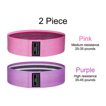 Resistance Band with Non-Slip Design Elastic Yoga Resistance Bands Buttocks Expansion Bands For Home Exercise Equipment