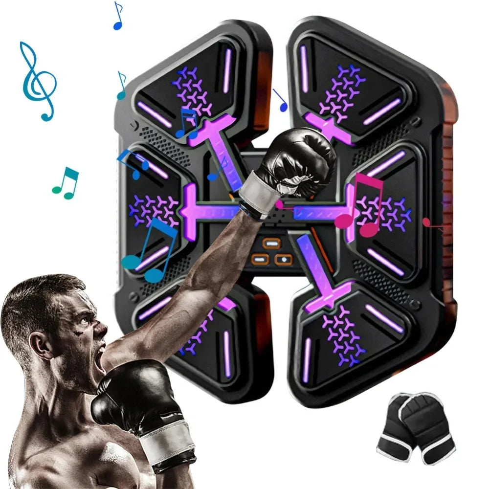 Boxing Target Music Boxing Machine Bluetooth Punching Pad Fitness Exercise Boxing Wall Target Agility Reaction Exercise