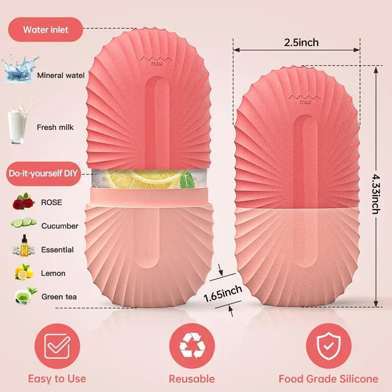 Ice Face Roller to Shrink Pores