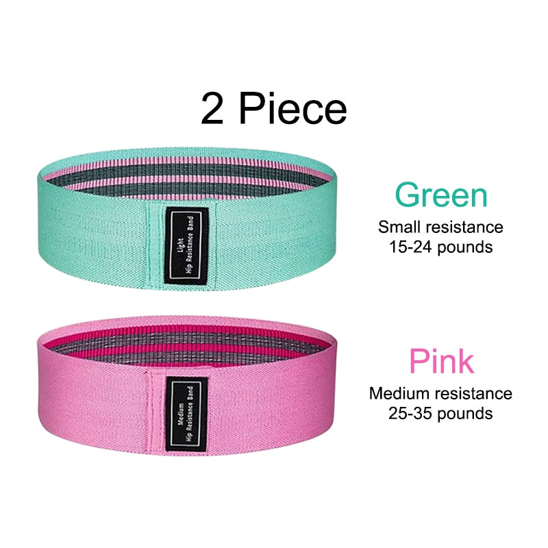 Resistance Band with Non-Slip Design Elastic Yoga Resistance Bands Buttocks Expansion Bands For Home Exercise Equipment