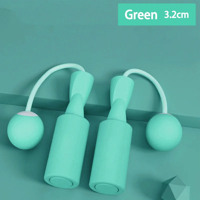 Cordless Jump Rope with Counter – Burn Fat at Home, No Space Needed, Smart Calorie Tracker