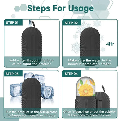 Ice Face Roller to Shrink Pores