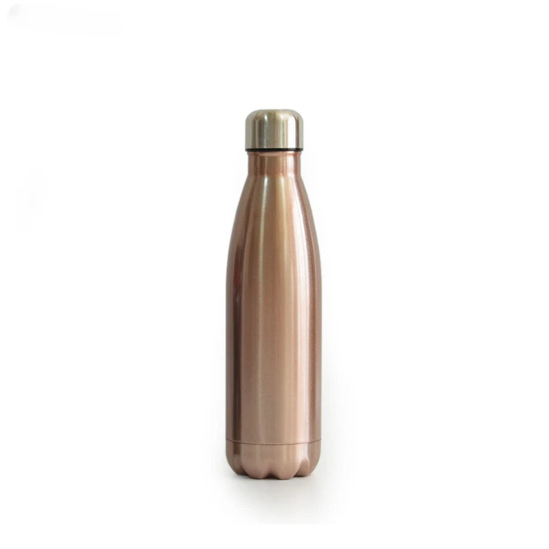 Stainless Steel Sport Thermos Bottle Double Wall Keep Hot and Cold Insulated Vacuum Flask Thermal Water Bottle